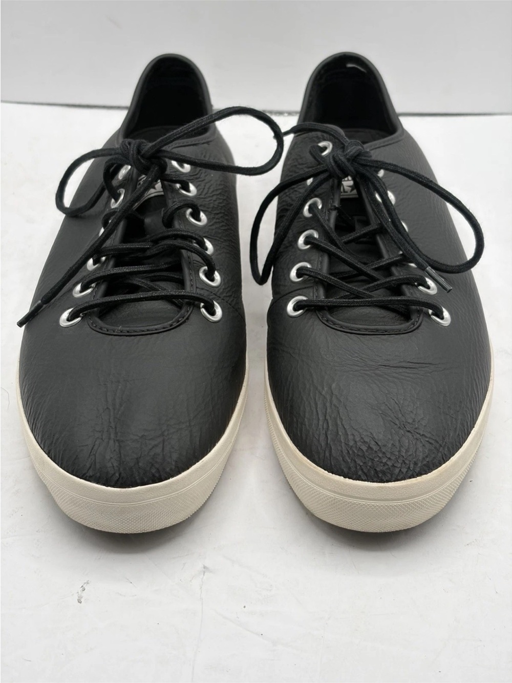 Converse All Star Sideways Ox Men size 11 Leather Casual Black Shoes - Picture 4 of 16